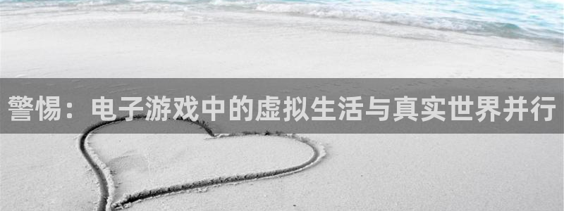 辉达娱乐平台注册开户：警惕：电子游戏中的虚拟生活与真实世界并