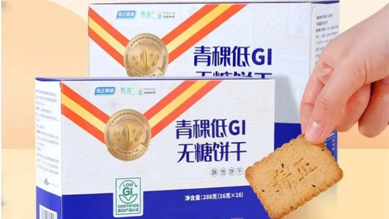 IM电竞青稞低GI无糖饼干上线西藏航空，为乘客提供健康轻食新选择