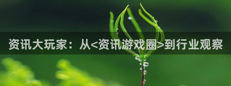 辉达娱乐娱乐是真的吗：资讯大玩家：从<资讯游戏圈>到行业观察